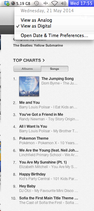 Itunes Children S Music Charts